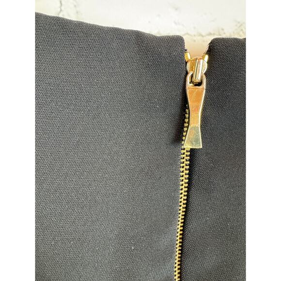 KATE SPADE NEW YORK black flared dress size 6 - Picture 6 of 8